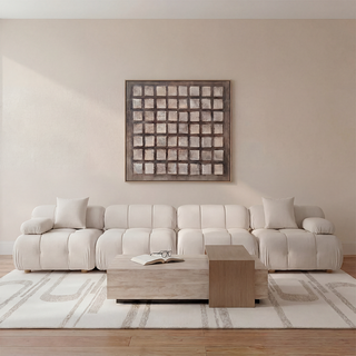 Forma 4-Piece Sofa Off White