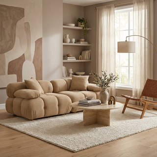 Forma 2-Piece Sofa Camel Velvet