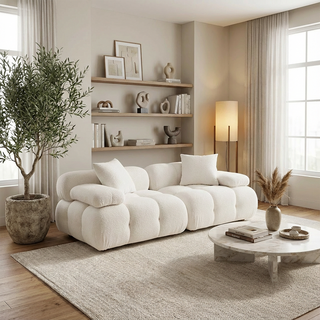 Forma 2-Piece Sofa Off White