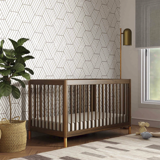 Gelato 4-in-1 Convertible Crib with Toddler Bed Conversion Kit