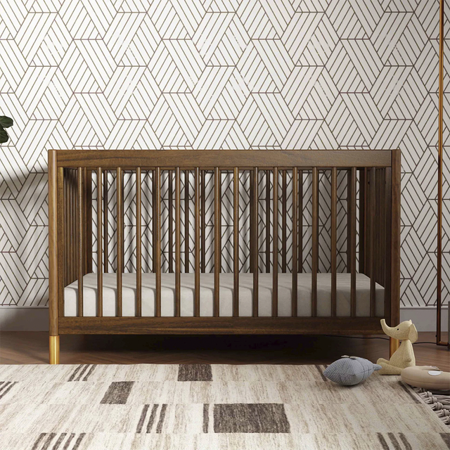 Gelato 4-in-1 Convertible Crib with Toddler Bed Conversion Kit