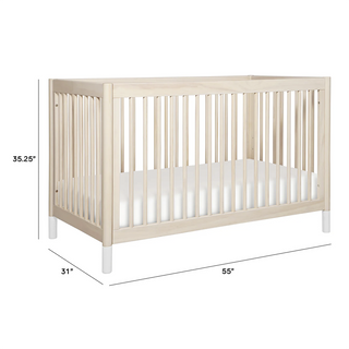 Gelato 4-in-1 Convertible Crib with Toddler Bed Conversion Kit