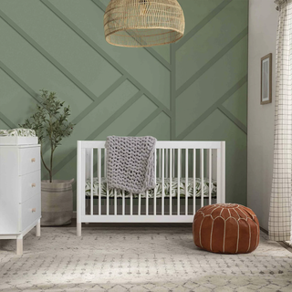 Gelato 4-in-1 Convertible Crib with Toddler Bed Conversion Kit