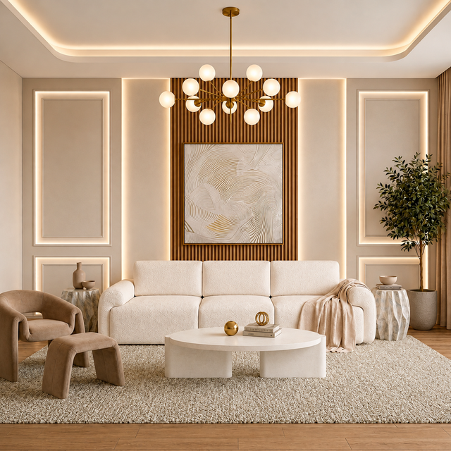 Athena Coffee Table Cream