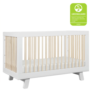 Hudson 3-in-1 Convertible Crib with Toddler Bed Conversion Kit