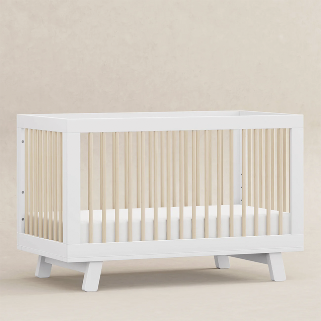 Hudson 3-in-1 Convertible Crib with Toddler Bed Conversion Kit