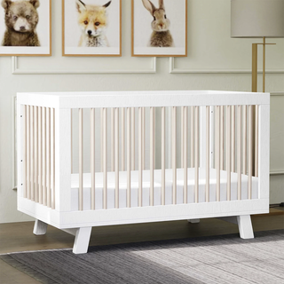 Hudson 3-in-1 Convertible Crib with Toddler Bed Conversion Kit