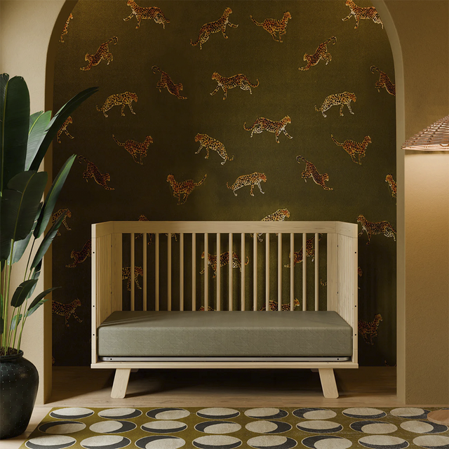 Hudson 3-in-1 Convertible Crib with Toddler Bed Conversion Kit