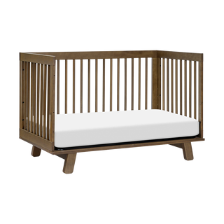 Hudson 3-in-1 Convertible Crib with Toddler Bed Conversion Kit