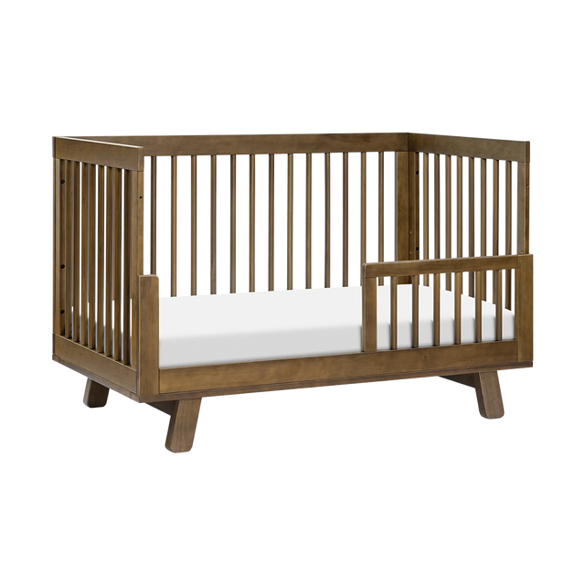 Hudson 3-in-1 Convertible Crib with Toddler Bed Conversion Kit