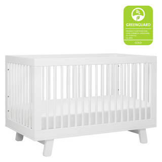 Hudson 3-in-1 Convertible Crib with Toddler Bed Conversion Kit
