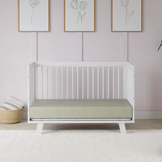 Hudson 3-in-1 Convertible Crib with Toddler Bed Conversion Kit