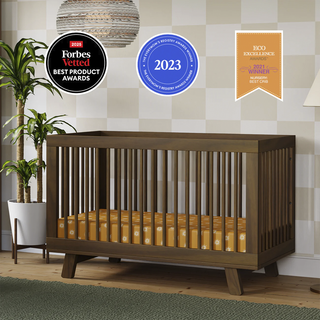 Hudson 3-in-1 Convertible Crib with Toddler Bed Conversion Kit