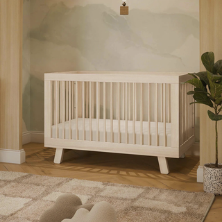 Hudson 3-in-1 Convertible Crib with Toddler Bed Conversion Kit