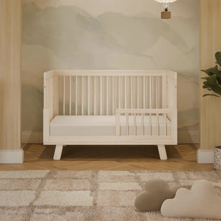 Hudson 3-in-1 Convertible Crib with Toddler Bed Conversion Kit