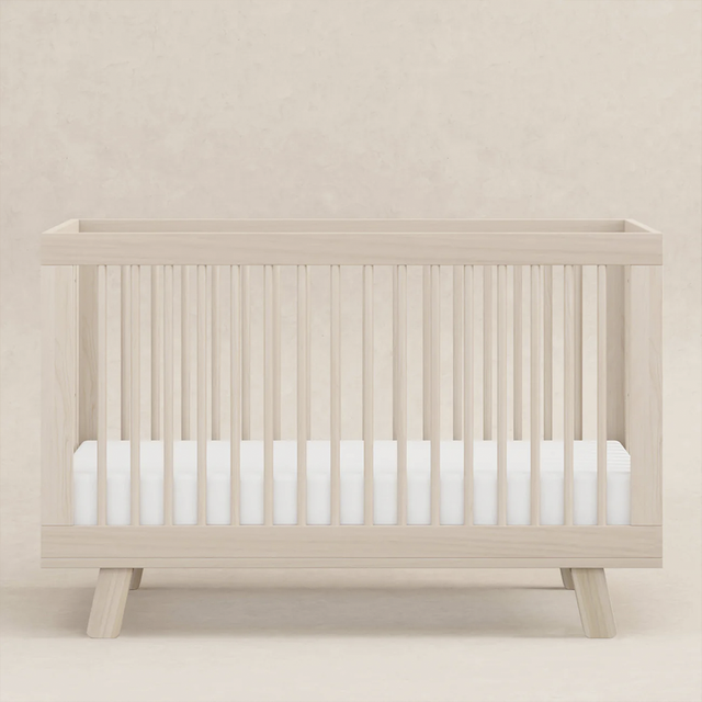 Hudson 3-in-1 Convertible Crib with Toddler Bed Conversion Kit