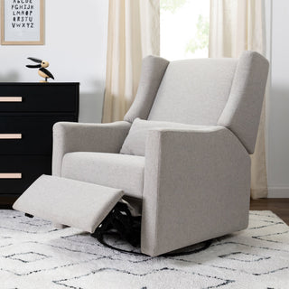 Kiwi Electronic Recliner and Swivel Glider with USB Port - Grey