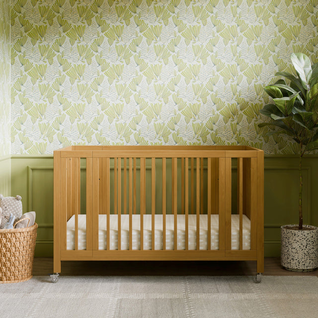 Rolli 9-in-1 Convertible All-Stages Crib - Honey