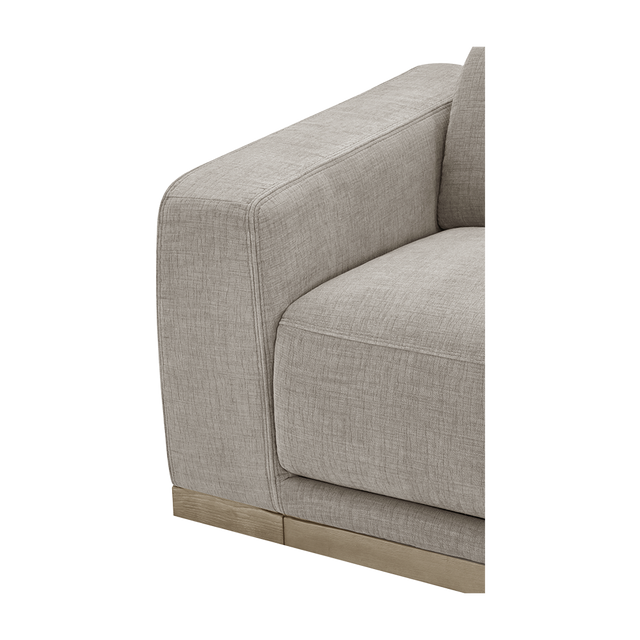 Lago 3 Seater Motion Sofa Mushroom Taupe