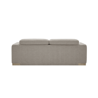 Lago 3 Seater Motion Sofa Mushroom Taupe