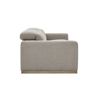 Lago 3 Seater Motion Sofa Mushroom Taupe