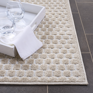 Lakeside Outdoor Rug Beige (8' x 10')