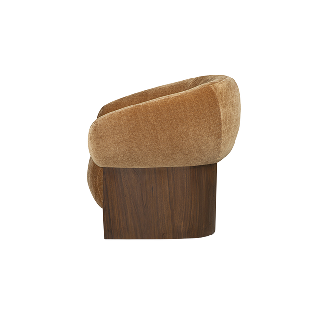 Livia Lounge Chair Golden Cognac