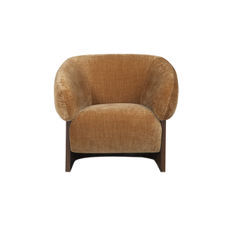 Livia Lounge Chair Golden Cognac