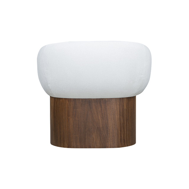 Livia Lounge Chair Soft Ivory