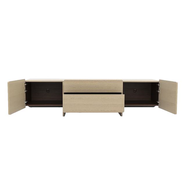 Luca TV Stand White Ash Wood