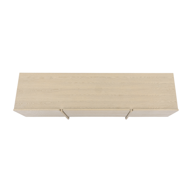 Luca TV Stand White Ash Wood
