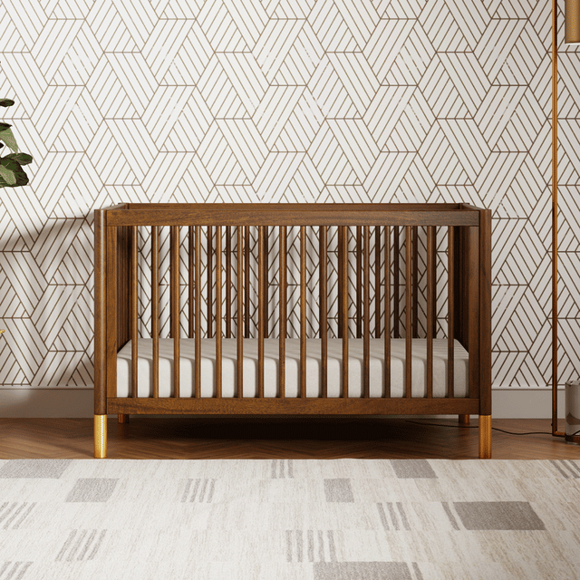 Gelato 4-in-1 Convertible Crib with Toddler Bed Conversion Kit