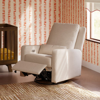 Sigi Electronic Recliner and Glider with USB Port