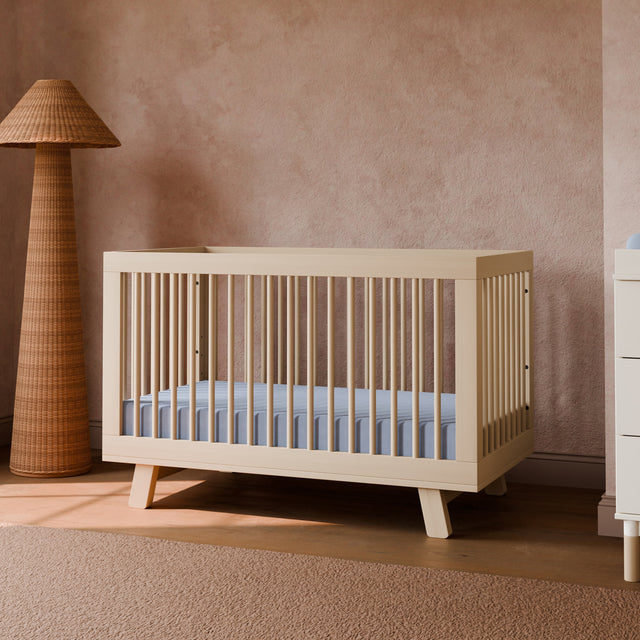 Hudson 3-in-1 Convertible Crib with Toddler Bed Conversion Kit