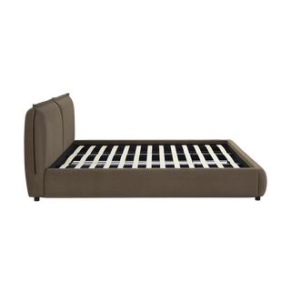 Mahogany Velvet Queen Bed
