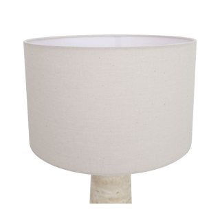 Maria Table Lamp Gold & Travertine