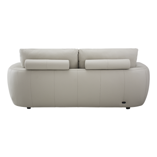Mateo 3 Seater Motion Sofa Alabaster Leather