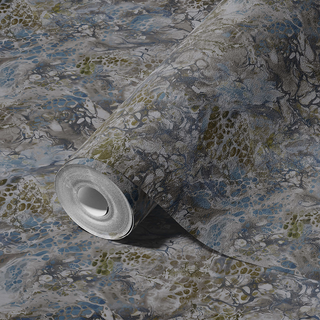 Matera Wallpaper Teal Mineral
