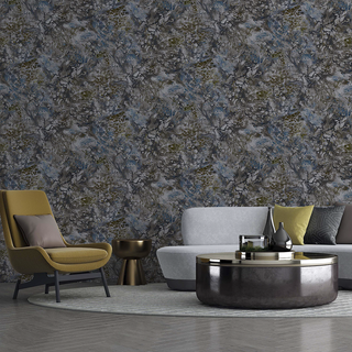 Matera Wallpaper Teal Mineral