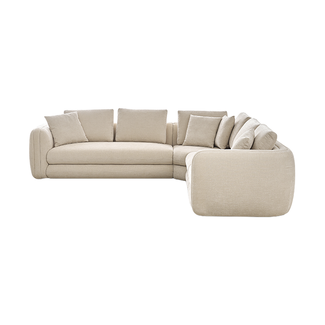 Mayfair Sectional Sofa Latte