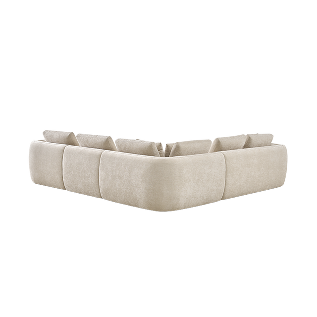 Mayfair Sectional Sofa Latte