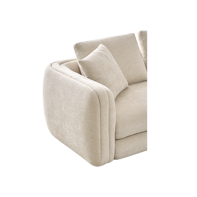 Mayfair Sectional Sofa Latte