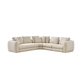 Mayfair Sectional Sofa Latte