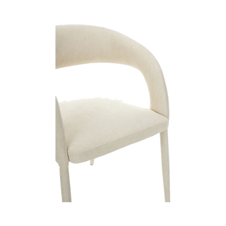 Mila Dining Chair Soft Ivory