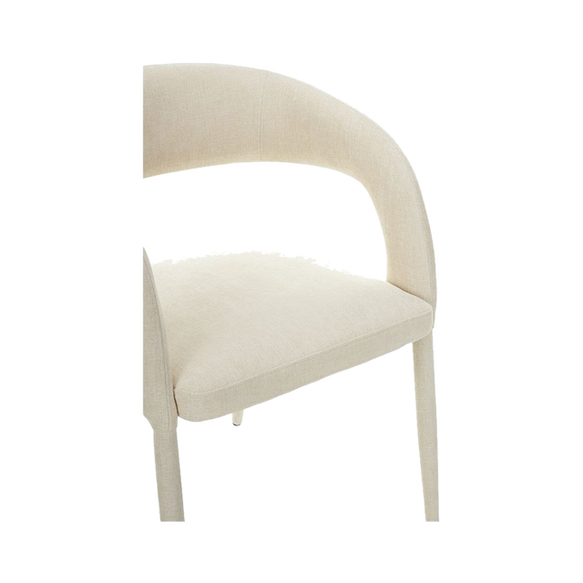 Mila Dining Chair Soft Ivory