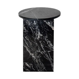 Murano Accent Table Black