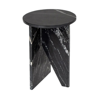 Murano Accent Table Black