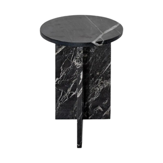 Murano Accent Table Black