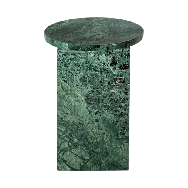 Murano Accent Table Green