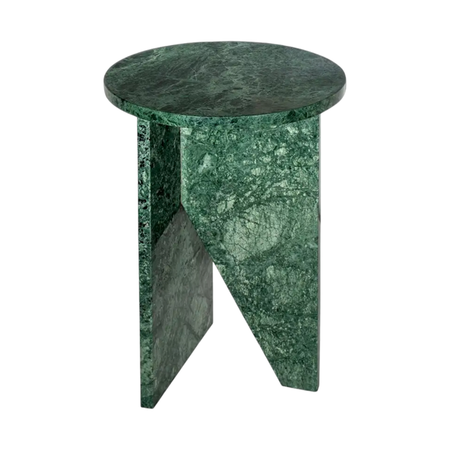Murano Accent Table Green